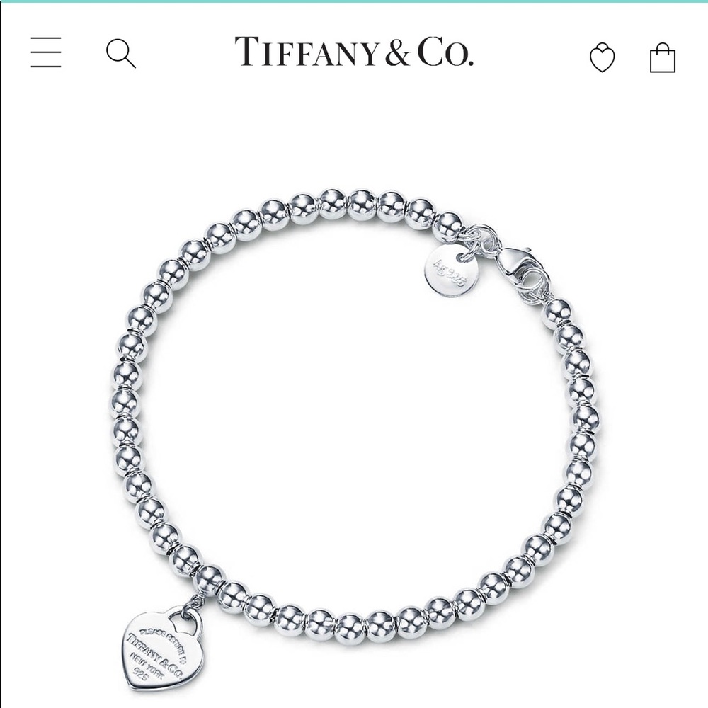 Tiffany & Co. Silver Bead bracelet - Authentic